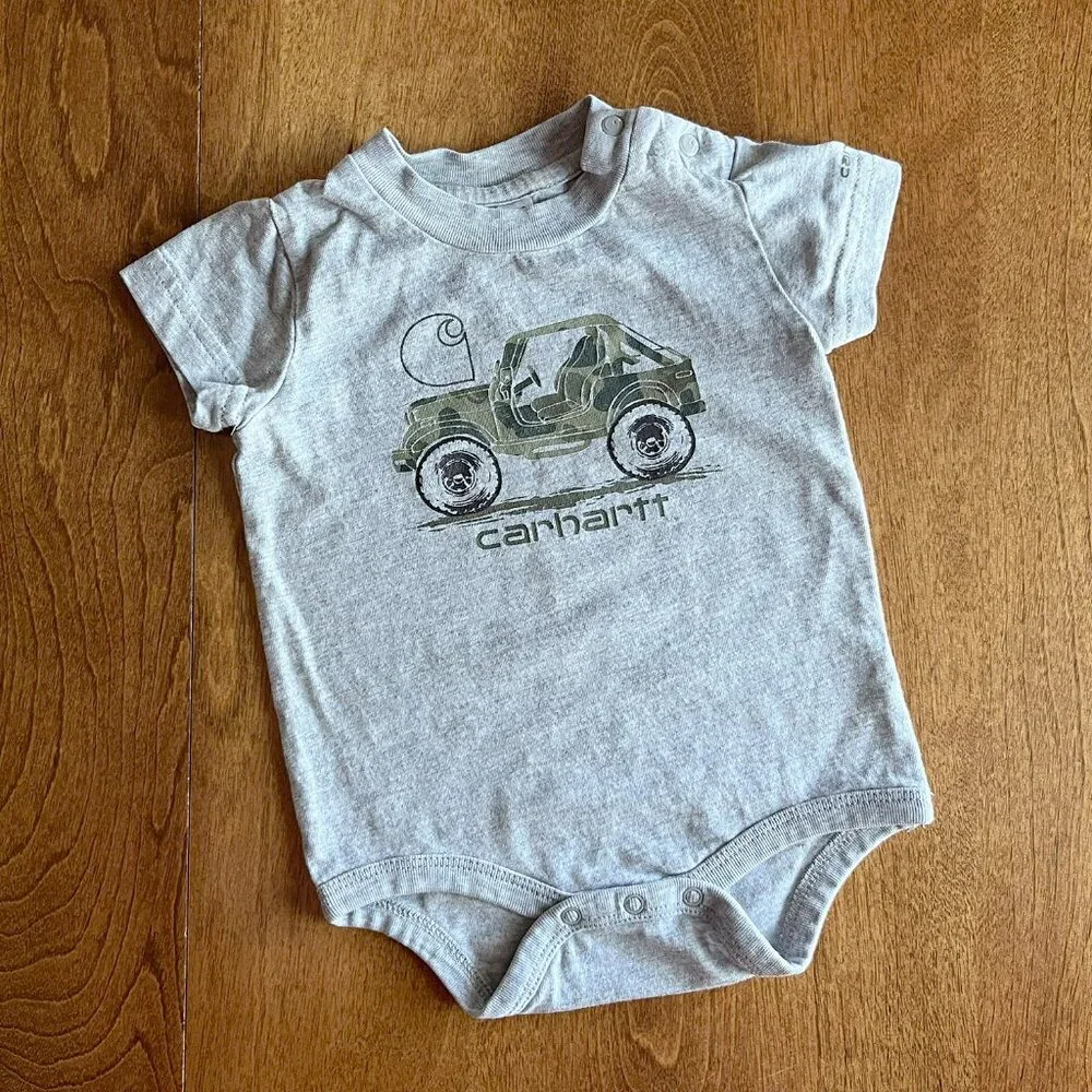 Carhartt vehicle onesie 6m
